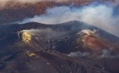 Fueron contabilizadas 1.144 hectáreas afectadas por la erupción del Cumbre Vieja, hasta el momento.