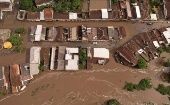 Al menos 40 carreteras de Brasil se han visto afectadas por las inundaciones causadas por las fuertes lluvias.