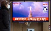 El lanzamiento de lo que se cree que es un misil balístico fue detectado por el Estado Mayor Conjunto (JCS, por sus siglas en inglés) surcoreano en un comunicado.