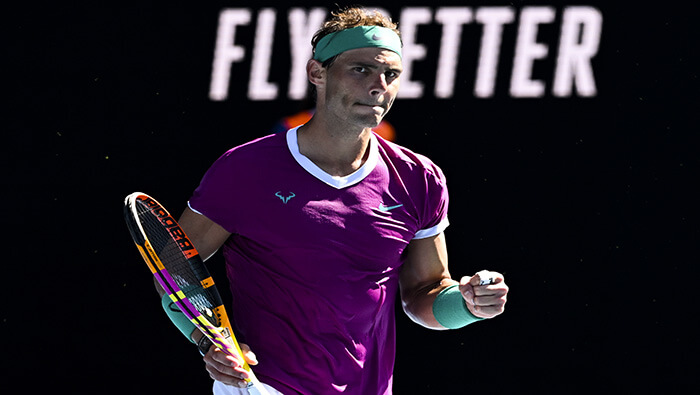 Rafael Nadal se convirtió en el sexto tenista con más apariciones en la final del Abierto de Australia.
