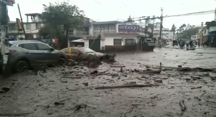 Afectaciones en el sistema electro energético y daños a la infraestructura provocó el aluvión originado en la Gasca por las fuertes lluvias.