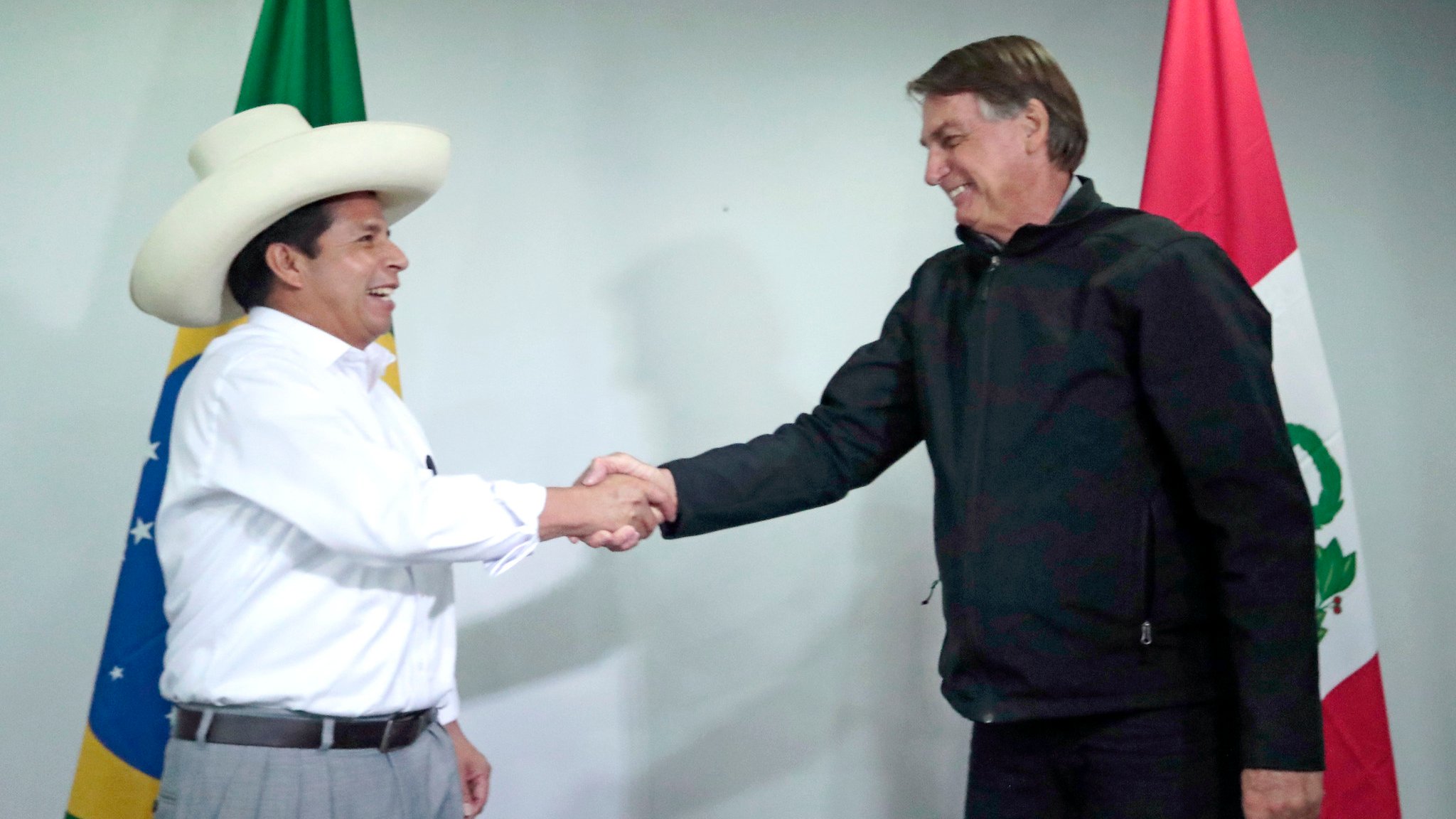 Ambos mandatarios coincidieron en la necesidad de establecer un corredor multimodal en la zona fronteriza de la Amazonía.