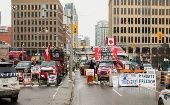 Las protestas de camioneros en Canadá iniciaron hace más de dos semanas.