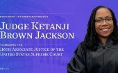 President Biden has nominated Judge Ketanji Brown Jackson to the Supreme Court. She is eminently qualified to serve our nation on our highest court. Feb. 26, 2022.