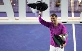 Con esta victoria, Rafael Nadal obtiene su tercer título en lo que va de 2022.
