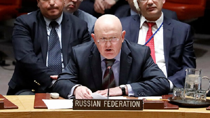 El representante ruso ante la ONU denunció el accionar de los radicales ucranianos que está poniendo en riesgo a cientos de civiles en varias ciudades del país.