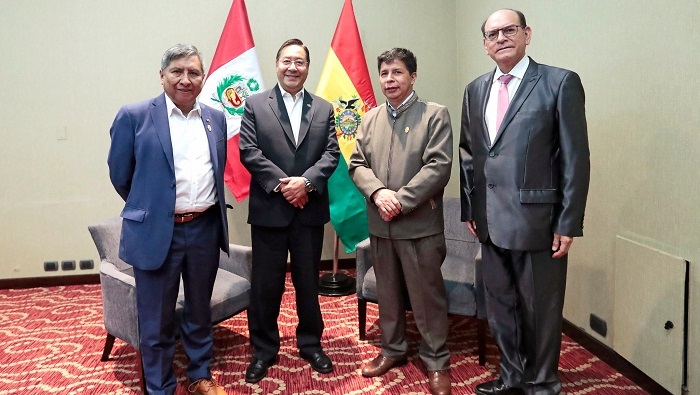 El presidente Arce destacó que Bolivia y Perú cuentan con una agenda de integración bilateral que avanza a paso firme.