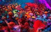 India celebra el Festival de Colores Holi 2022