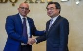 Cuban Construction Minister met with his Vietnamese counterpart. Mar. 28, 2022.