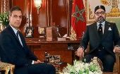 Sánchez visitó Marruecos en 2018, ocasión en que se reunió con el rey Mohamed VI.