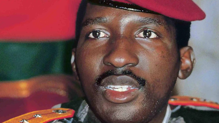 El líder de panafricanismo, Thomas Sankara, fue asesinado en 1987 junto a otros doce oficiales del ejército.