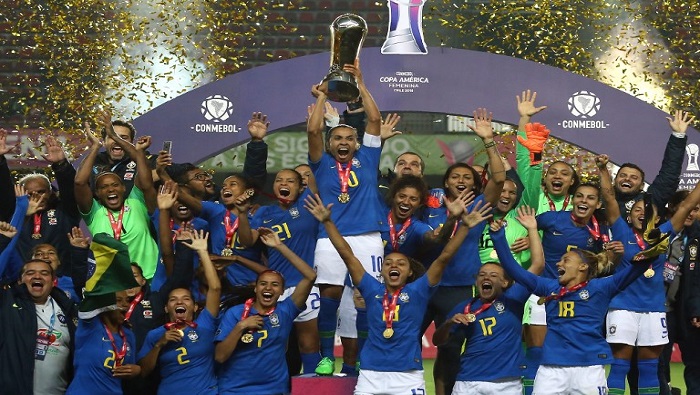 Brasil es el máximo ganador de estas lides con siete títulos en ocho ediciones posteriores. 