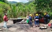 La explosión de la mina se localizó en la ciudad de Amagá, en el departamento de Antioquia.