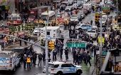 Las autoridades de Nueva York investigan el motivo del hecho, pero no como un acto terrorista hasta el momento.