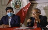 El primer ministro  Anibal Torres es uno de los miembros del gabinete de Pedro Castillo más cuestionado por los sectores de derecha.