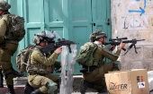 Los efectivos de Israel detuvieron a cuatro palestinos tras atacar Kafr Dan y Al-Yamun.