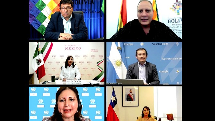 Celebrado de manera virtual, los representantes de Argentina, Bolivia, México y Chile acordaron hacer un congreso presencial sobre el litio.