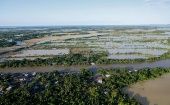Las autoridades filipinas indicaron que Megi dejó alrededor de unas 826 áreas inundadas.