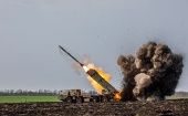 Misiles de alta precisión de las fuerzas rusas impactaron instalaciones que almacenaban combustibles para los vehículos militares de Ucrania.