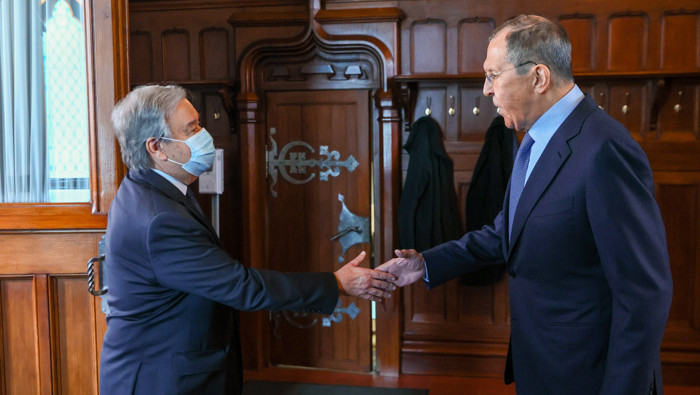 Antonio Guterres afirmó que existen diversas interpretaciones con respecto a la situación en Ucrania.