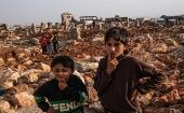 De acuerdo a Unicef en 2021, un tercio de los niños en Siria manifestó signos de angustia psicológica.