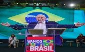 En la situación de segunda vuelta el expresidente de Brasil, Lula da Silva sigue liderando la encuesta.