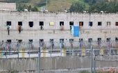 A view of the Azuay province high-security jail, Ecuador. 