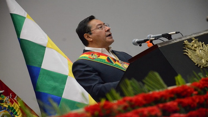 El presidente boliviano afirmó que su país defiende una diplomacia 
