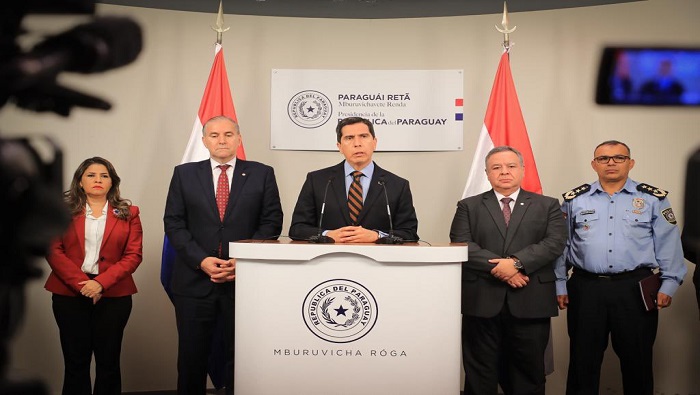 El presidente paraguayo Mario Abdo Benítez condenó el atentado al fiscal especializado en crimen organizado Marcelo Pecci.