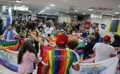 Cientos de personas asistieron a las sesiones del Consejo Popular Nacional Lgbtiq+, que concluye este martes con el acto cultural 17M: Bolsonaro Nunca Más.