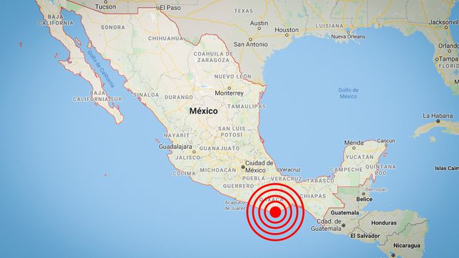 Hasta ahora no se reportan daños a personas ni materiales, pese a ser perceptible el sismo en Oaxaca, en Chiapas, Guerrero, Veracruz, Puebla y en la Ciudad de México.