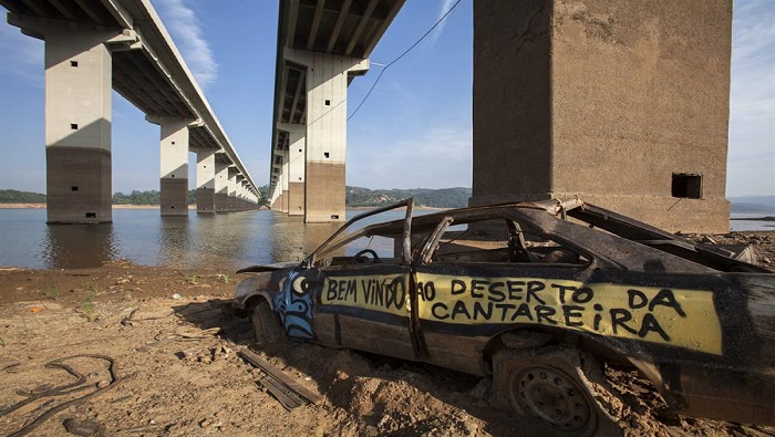 La pérdida de los 40 litros representa más de siete veces el volumen del Sistema Cantareira, Sao Paulo.