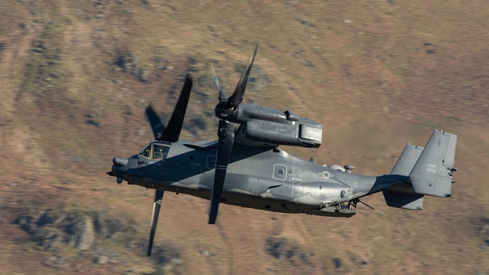 Las muertes del miércoles se sumaron a las 46 desde que el ejército comenzó a probar el avión militar polivalente MV-22 Osprey.