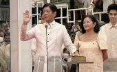 Ferdinand Marcos Jr sucederá a Rodrigo Duterte como presidente de Filipinas por los próximos seis años.