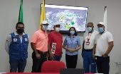 Las autoridades colombianas puso a todo el territorio en alerta ante el peligro de lluvias torrenciales y vientos fuertes sostenidos.