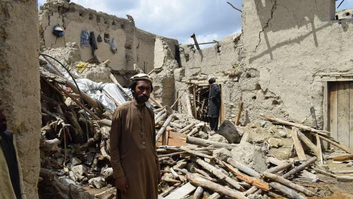 La Unión Europea dispuso de 1 millón de euros en fondos de emergencia para apoyar a las personas que sufrieron el impacto del terremoto en Afganistán.