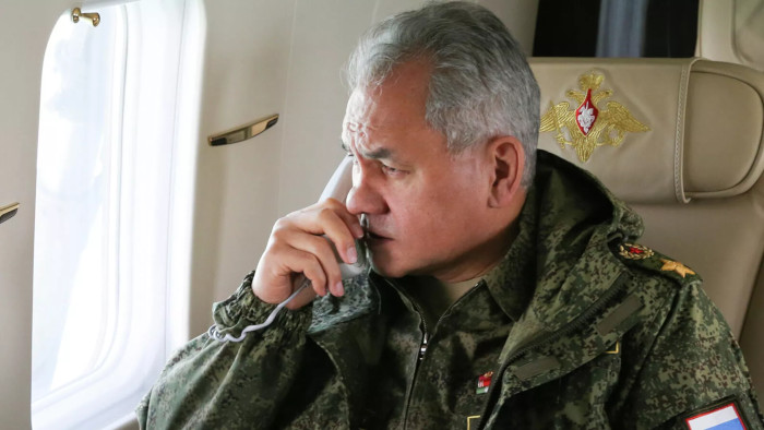 El ministro de Defensa ruso recibió un informe sobre la situación actual de la operación militar especial en Ucrania.