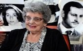 Giovanola será recordada como mujer de convicciones firmes, justas y de estrecho compromiso con el rescate de la memoria argentina.