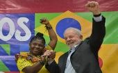 La entrevista entre Márquez y Lula da Silva se llevó a cabo en la sede de la Fundación Perseu Abramo, laboratorio de ideas del Partido de los Trabajadores.