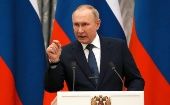 "Esperamos que la Conferencia reafirme la disposición de todos los Estados partes del TNP para cumplir estrictamente con sus obligaciones ", señaló el  presidente Vladimir Putin.