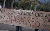 Entre el 31 de julio y 1 de agosto se han perpetrado tres masacres en Colombia que han dejado más de 12 personas asesinadas.