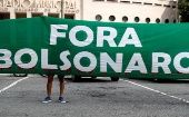El movimiento Fora Bolsonaro se suma “a las iniciativas de la sociedad civil preocupadas por la defensa de las elecciones y la soberanía del voto popular".