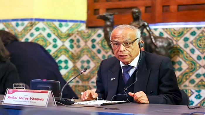 Torres reiteró su llamado a los sectores políticos a unirse en bien de la nación y trabajar por el desarrollo y la prosperidad de Perú.