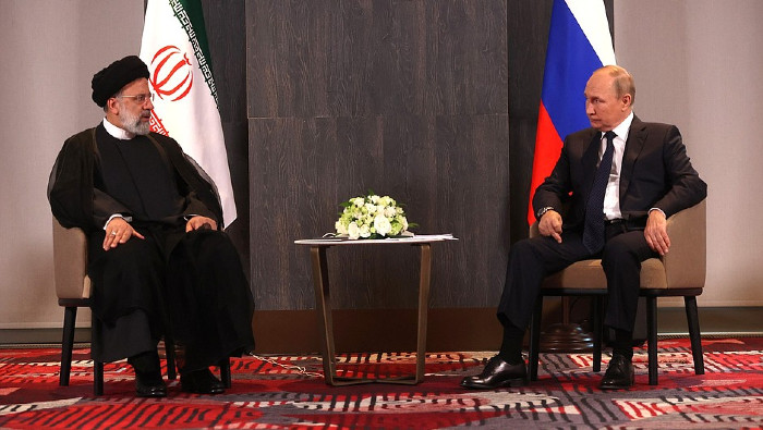 El mandatario persa agradeció a Putin por apoyar la membresía de Irán a la Organización de Cooperación de Shanghái.