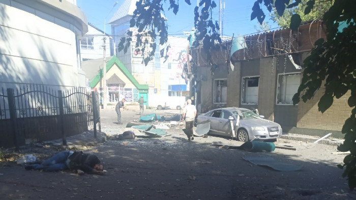 Las fuerzas competentes trabajan para especificar la cifra de heridos de uno de los ataques más fuertes de Kiev.