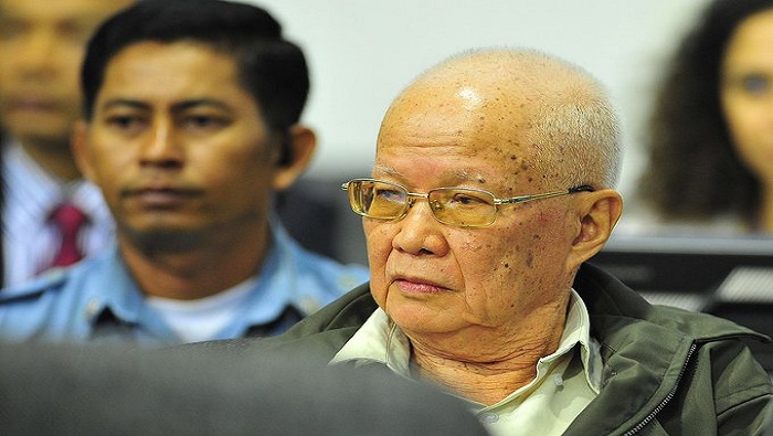 Khieu Samphan tiene 91 años y pasará el resto de sus días en la cárcel por delitos de lesa humanidad.
