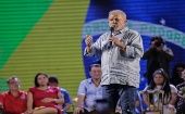 La encuesta reflejó que Lula tiene posibilidades de ganar la Presidencia del país en la primera vuelta electoral.