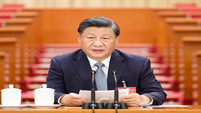 Xi Jinping destacó que  en los últimos años China dotó a la población de mejores condiciones de vida y ganó la batalla contra la pobreza.
