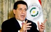 Ocurre el mismo día en que una Comisión del Congreso paraguayo calificara al exmandatario como "jefe de una extensa red de tráfico de cigarrillos y presunto lavado de dinero".