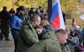 Soldados rusos se movilizan en la región de Donestk y Lugansk tras la entrada en vigor de la ley marcial.